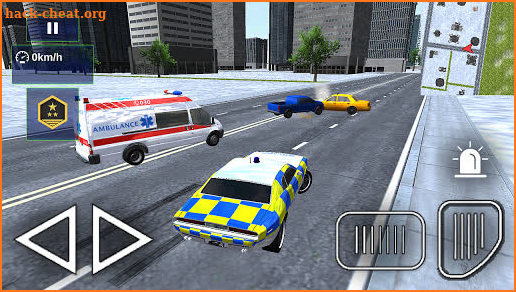 UK Police Car Crime Driving screenshot