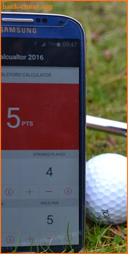 UK Stableford Calculator screenshot