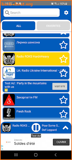 Ukraine Radio – Ukrainian AM & FM Radio Tuner screenshot