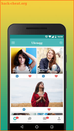 Ukraine Social - Meet & Dating Ukrainian Friends screenshot