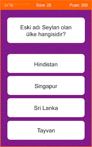Ülkeler Bilgi Yarışması screenshot