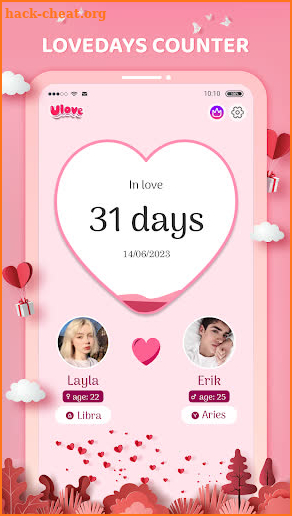 uLove: Count days been love screenshot