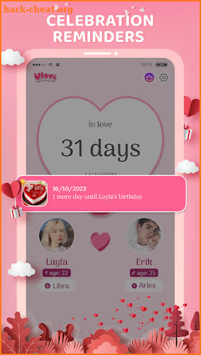 uLove: Count days been love screenshot