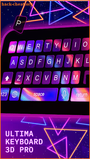 Ultima Keyboard 3D Pro screenshot