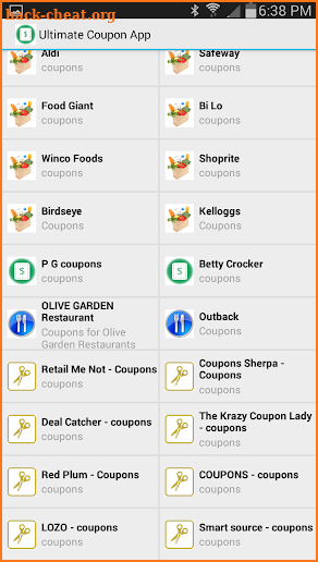 Ultimate All Coupons App screenshot