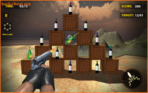 Ultimate Bottle Shooting Game screenshot