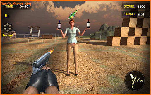 Ultimate Bottle Shooting Game 2 screenshot