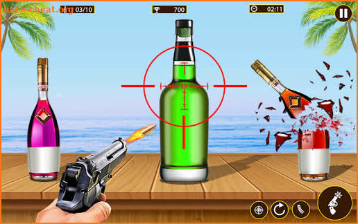 Ultimate Bottle Shooting Games: Target Shoot 2020 screenshot