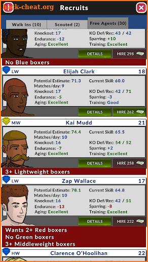Ultimate Boxing Manager screenshot