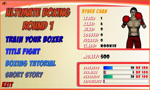 Ultimate Boxing Round One screenshot