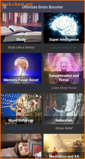 Ultimate Brain Booster - Binaural Beats screenshot