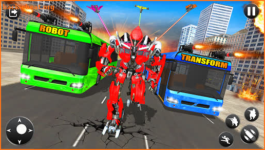 Ultimate Bus Transform Robot screenshot