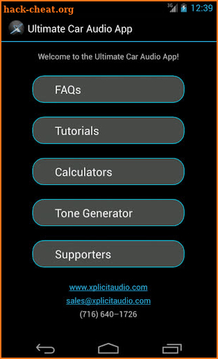 Ultimate Car Audio App (FREE) screenshot