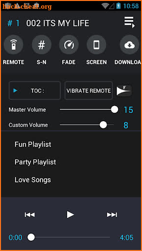 Ultimate Control BT screenshot