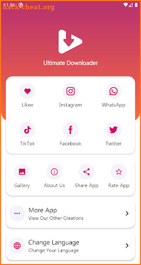 Ultimate Downloader for Social Media screenshot