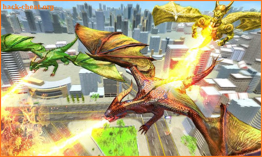 Ultimate Dragon Robot Transform Battle War Game screenshot