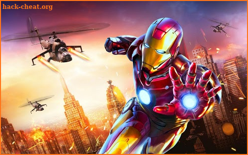 Ultimate Flying Iron Warrior Pro Fight screenshot