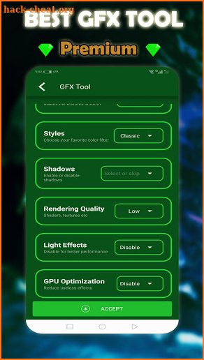 Ultimate GFX Tool 🔧 + Game Booster & Lag Fix screenshot
