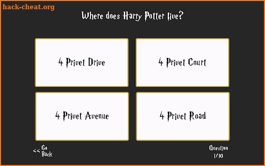 Ultimate Harry Potter Trivia screenshot