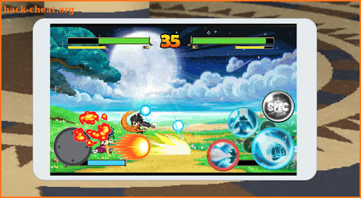 Ultimate hero warriors universe battle of power screenshot