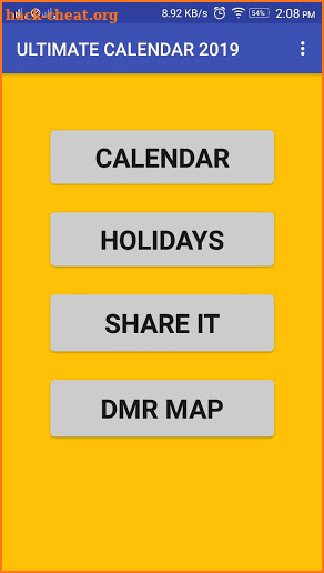 Ultimate Hindi Calendar 2019 and Delhi Metro Route screenshot