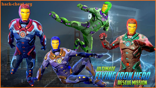 Ultimate KungFu Superhero Iron Fighting Free Game screenshot