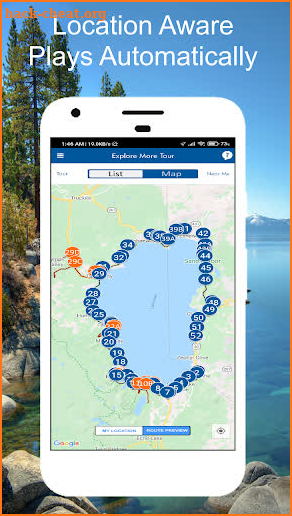 Ultimate Lake Tahoe California GPS Audio Tour screenshot