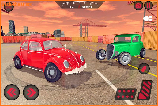 Ultimate Mafia Car Driving: Classic Car Stunt Race screenshot