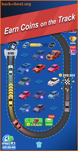 Ultimate Merge Cars: Idle Driving & Racing Tycoon screenshot