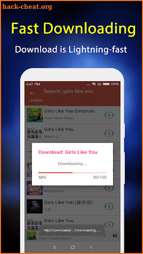 Ultimate Music Downloader screenshot