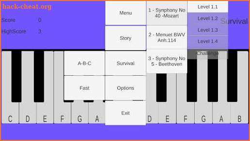 Ultimate Piano Memory Game screenshot