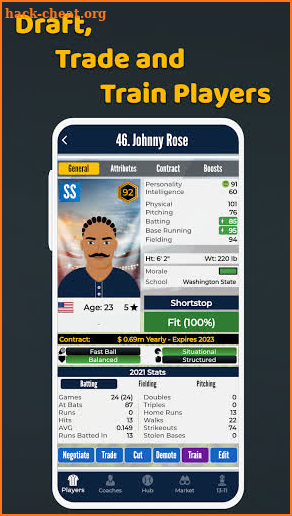 Ultimate Pro Baseball General Manager - Sport Sim screenshot