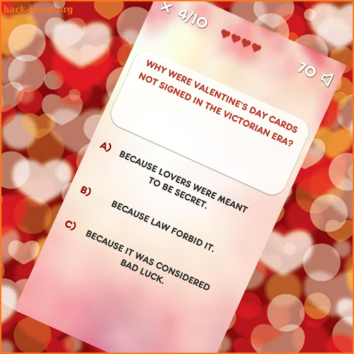 Ultimate St. Valentine's Day Quiz screenshot