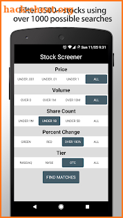 Ultimate Stock Scanner PRO screenshot