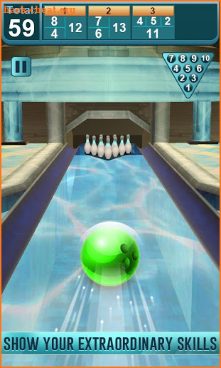 Ultimate Strike Bowling 3D - free bowling games screenshot