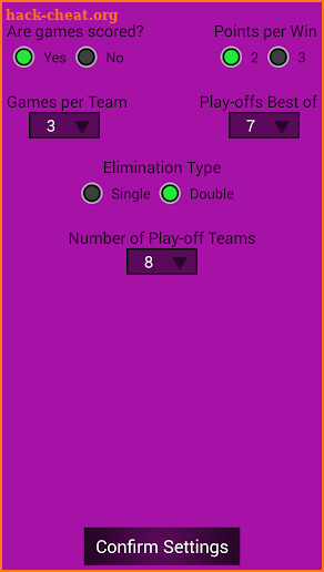 Ultimate Tournament Creator screenshot