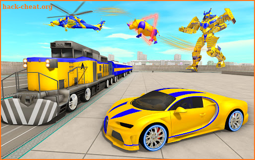 Ultimate Train Robot Simulator screenshot
