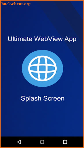 Ultimate WebView App Demo screenshot