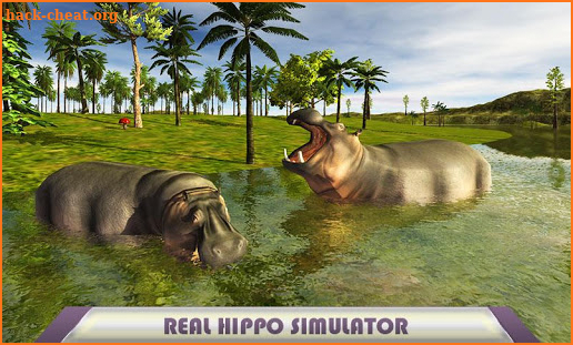 Ultimate Wild Hippo Hunter:Jungle Survival Sim screenshot