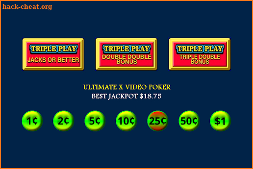 Ultimate X Video Poker screenshot