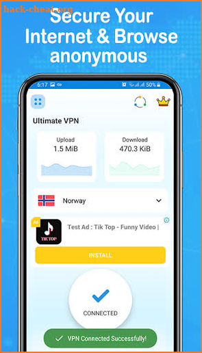 UltimateVPN - A Fast VPN - Free Secure VPN Proxy screenshot
