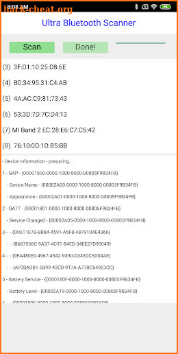 Ultra Bluetooth Scanner (Paid) screenshot