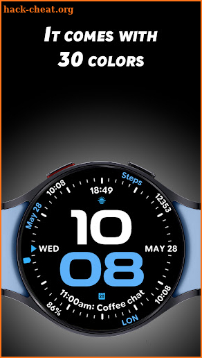 Ultra Boxy - Watch face screenshot