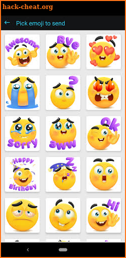 Ultra Color Phone Emoji screenshot