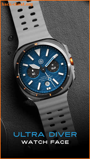 ULTRA Diver watch face screenshot