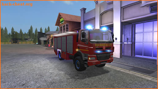 Ultra Fire Truck Car Simulator screenshot