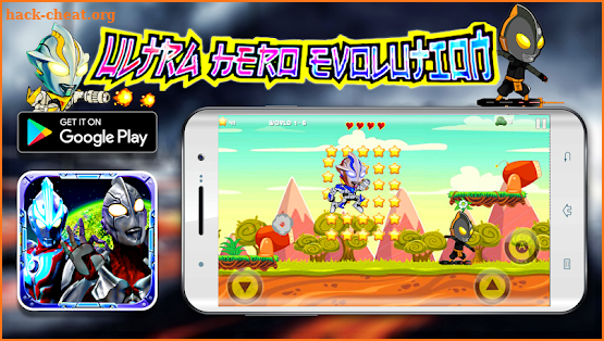 Ultra Hero Evolution Attack jungle screenshot