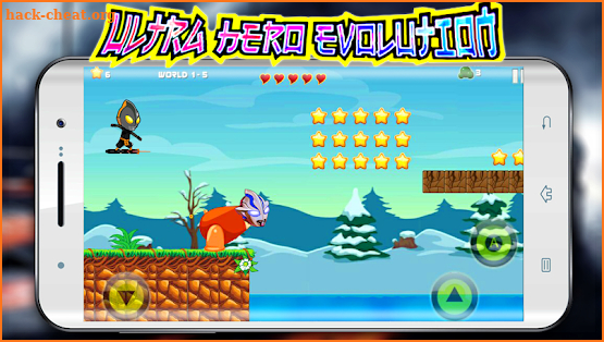 Ultra Hero Evolution Attack jungle screenshot