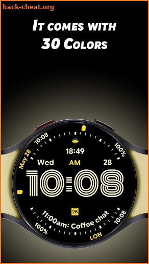 Ultra Info - Watch face screenshot