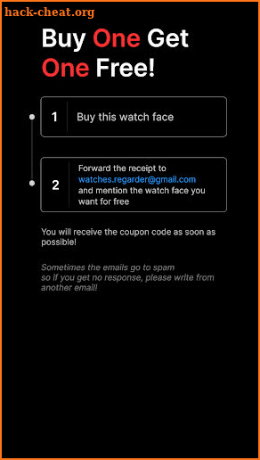 Ultra Minimal Watch Face screenshot
